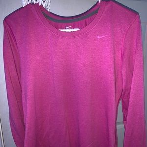Pink Nike Long Sleeve